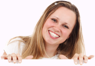 Happy woman
